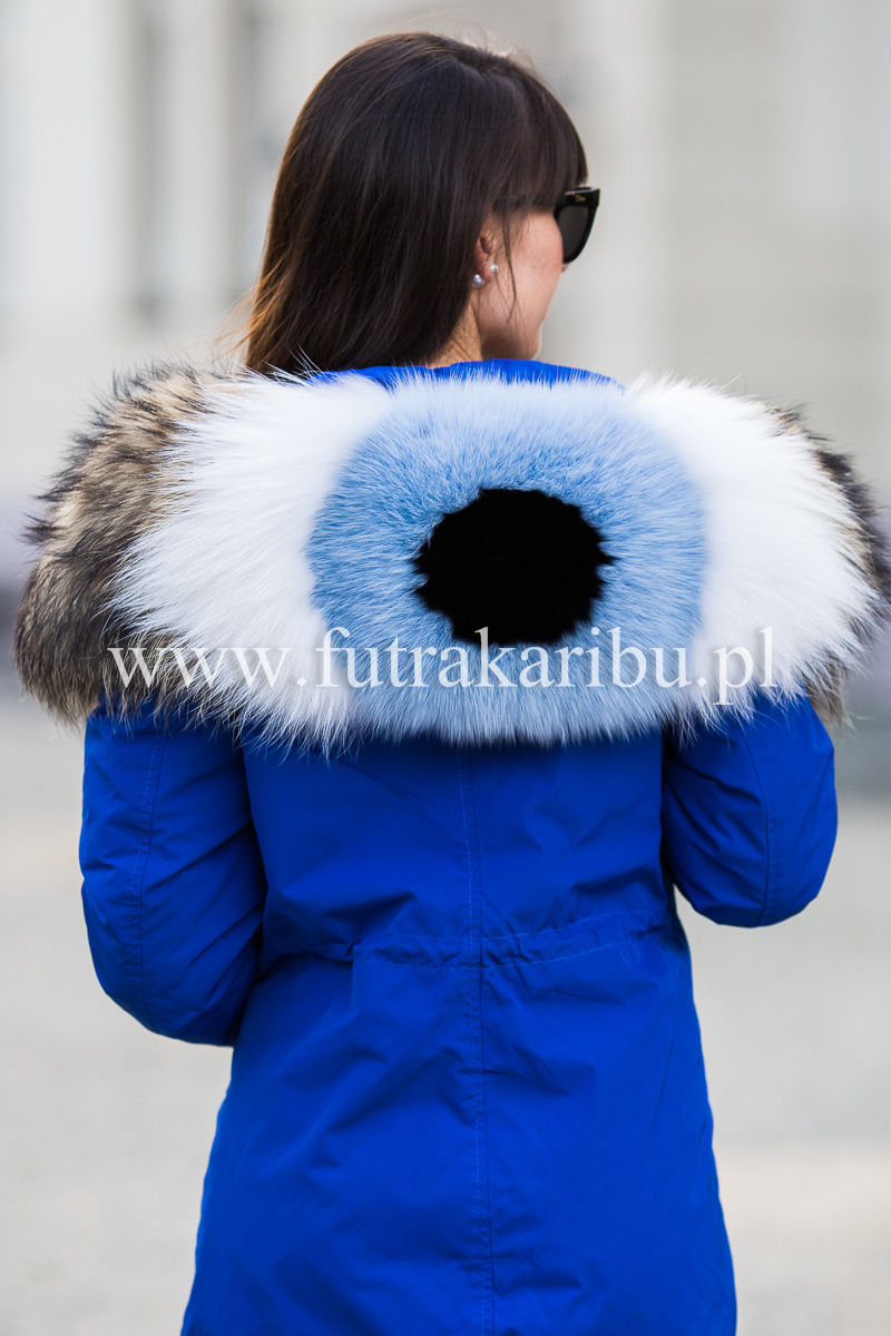 Customized Natural Fox Fur Collar For Hood, WOMEN \ COLLARS \ CUSTOMIZED  HOOD TRIMS WOMEN \ CUSTOMIZED HOOD TRIMS