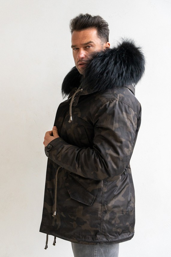 Man’s Genuine Rabbit Fur Trapper Hat