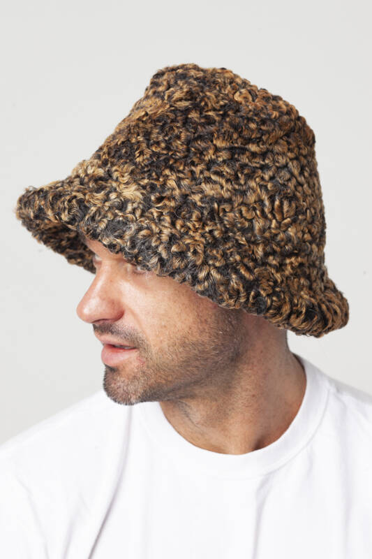 Man’s Genuine Rabbit Fur Trapper Hat