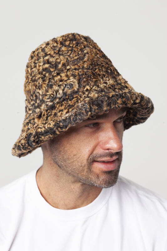 Man’s Genuine Rabbit Fur Trapper Hat