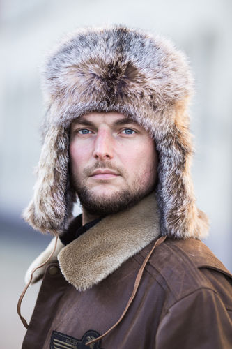 Luxury Man’s  Canadian lynx Fur Trapper Hat