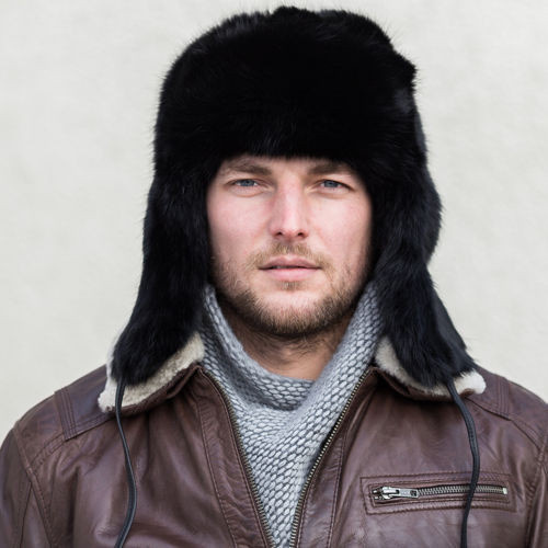 Man’s Genuine Fur Trapper Hat 