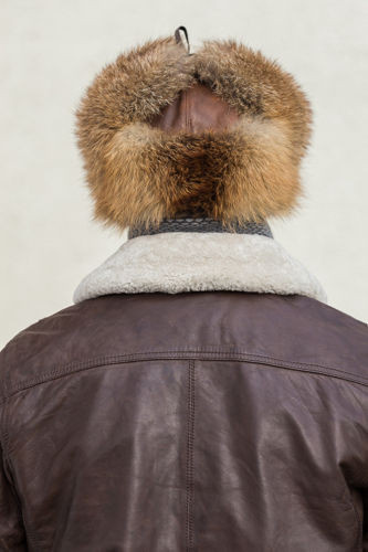 Luxury men’s Red Fox fur Trapper