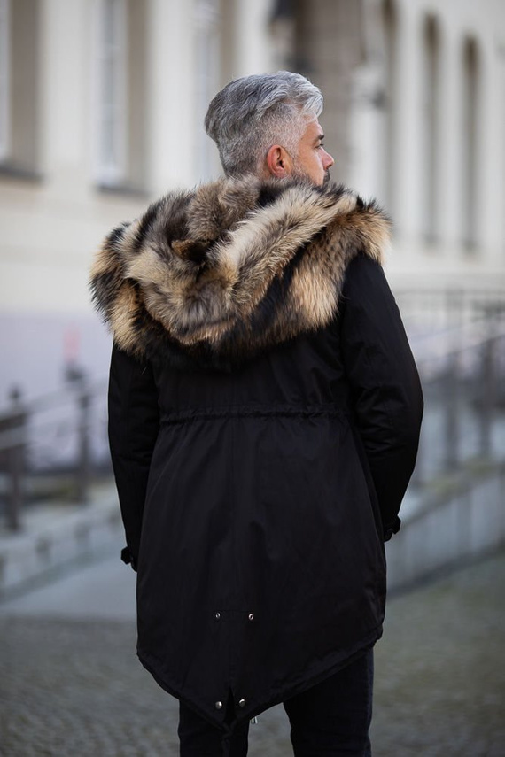 Man’s Genuine Rabbit Fur Trapper Hat